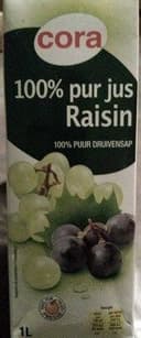 100 % pur jus, Raisin