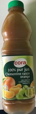 100 % Pur Jus Clémentine Raisin Orange