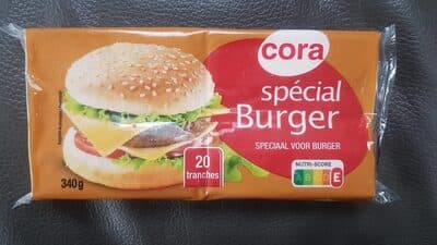 20 tranches spécial Burger