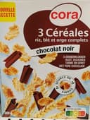 3 céréales chocolat noir
