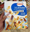3 cereales chocolat au lait
