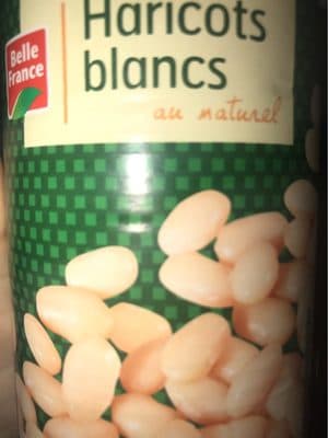 1 / 2 Haricots Blancs Au Naturel Belle France