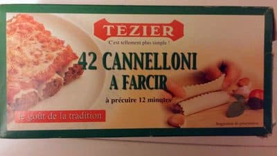 42 Cannelloni à farcir