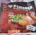 2 cuisses de poulet rôties