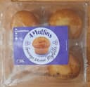 4 Muffins fourrage saveur myrtille