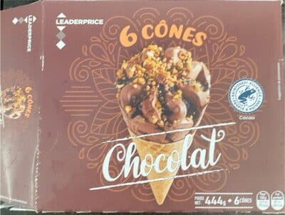 6 coness chocolat