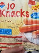 10 knacks -25% de sel
