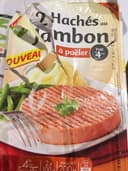 2 Hachés au Jambon à poêler