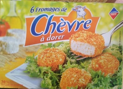 6 Fromages de Chèvre à Dorer
