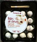 Billes de Chèvre, Tapenade et Tomates Confites