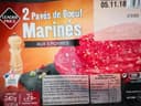 2 pavés de bœuf marinés