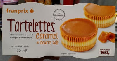 2 Tartelettes Caramel Beurre Salé