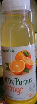 100 % pur jus orange