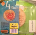 4 blinis (+1 gratuit)