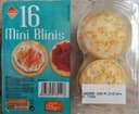16 Mini blinis