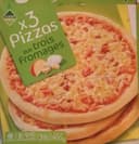 3 pizzas aux trois fromages
