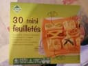 30 Mini feuilletés