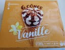 6 Cônes vanille LEADERPRICE
