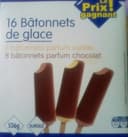 16 bâtonnets de glace