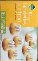 10 mini tartellettds au citron