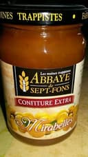 Abbaye De Sept-fons - Confiture Extra - Mirabelles 370 g - Preparee Avec 55 % De Fruits