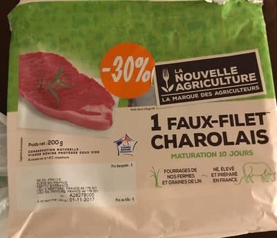 1 Faux-filet charolais