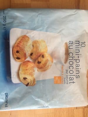 10 Mini Pains Au Chocolat
