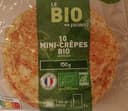 10 Mini crêpes bio