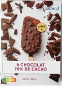 4 Chocolat 70% de cacao
