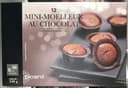 12 Mini-Moelleux au Chocolat