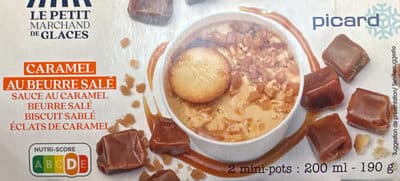 2 mini-pots caramel beurre salé
