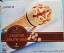 6 Cônes Caramel Beurre Salé