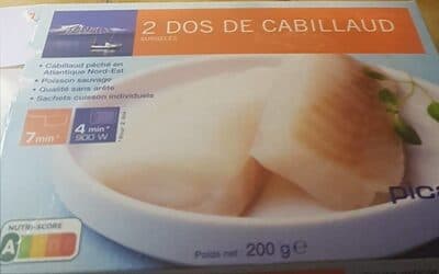 2 DOS DE CABILLAUD