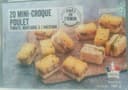 20 mini-croque poulet, tomate, moutarde à l'ancienne