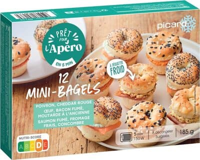 12 mini-bagels
