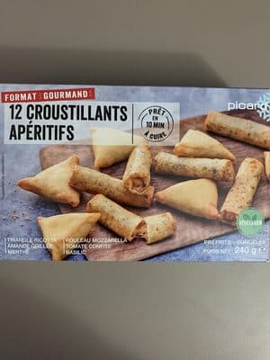 12 croustillants aperitifs