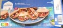 8 mini-pitas Fêta AOP, concombre,🥒 tomate,🍅