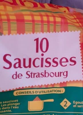10 Saucisses de Strasbourg
