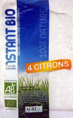 4 Citrons bio AgriBio