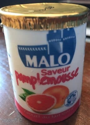 Yaourt au lait entier saveur pamplemouse