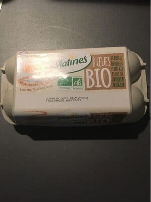 8 oeufs bio