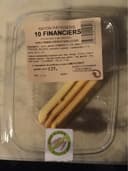 10 Financiers sans Gluten