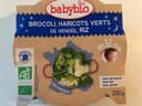 ASSIETTE LEGUMES VERTS-RIZ