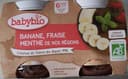 Banane, Fraise, Menthe de nos région