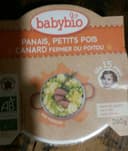 Assiette Panais Petits Pois Canard 260G