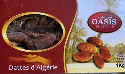 Dattes deglet nour d'Algérie