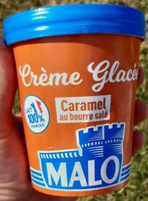 Crème glacée caramel beurre salé