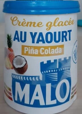 Crème glacée au yaourt Picardie Colada