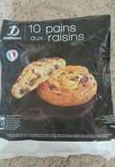 10 Pains aux raisins