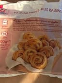 10 mini-pains aux raisins